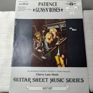 Guns N' Roses Patience Guitar Sheet Music 1980s Cherry Lane Hot Hit‎ With...